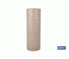 ROLLO DE ALFOMBRA VINÍLICA CON EFECTO JASPEADO BEIGE 84% VINILO 16% POLIÉSTER 52 CM X 20 M