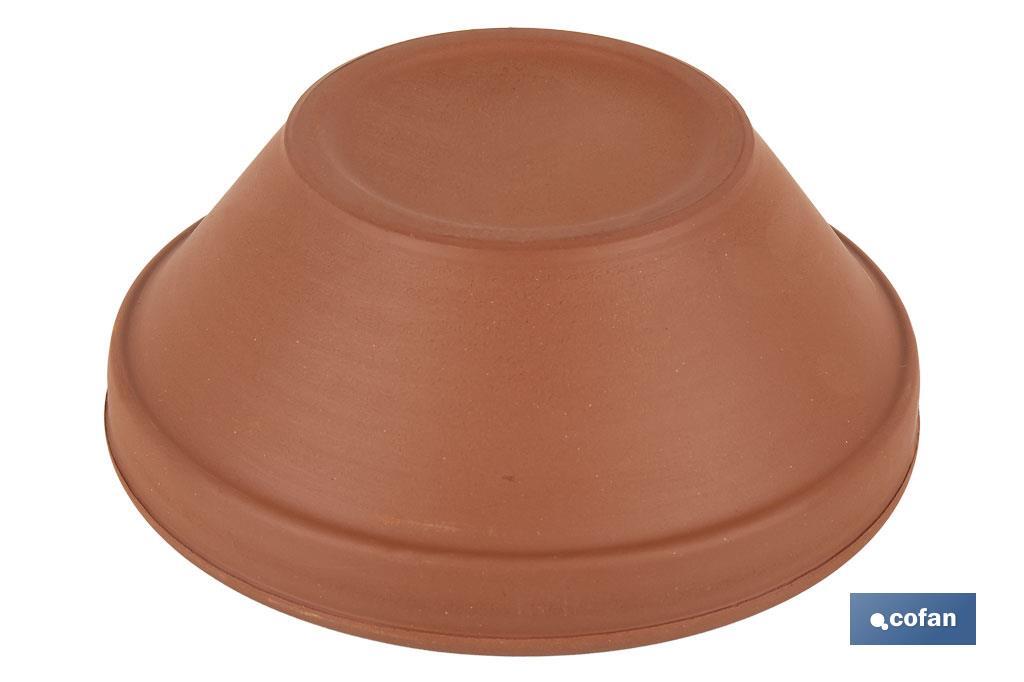 VELA AROMÁTICA DE CITRONELA RECIPIENTE TERRACOTA 300 G