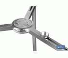 TRÍPODE REGULABLE PARA QUEMADOR ALTURA 70 CM