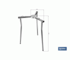 TRÍPODE REGULABLE PARA QUEMADOR ALTURA 70 CM