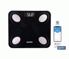 Báscula de baño digital inteligente | Análisis corporal completo | Báscula con Bluetooth y aplicación móvil | Carga USB