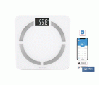 Báscula de baño digital inteligente | Análisis corporal completo | Báscula con Bluetooth y aplicación móvil | Pilas incluidas