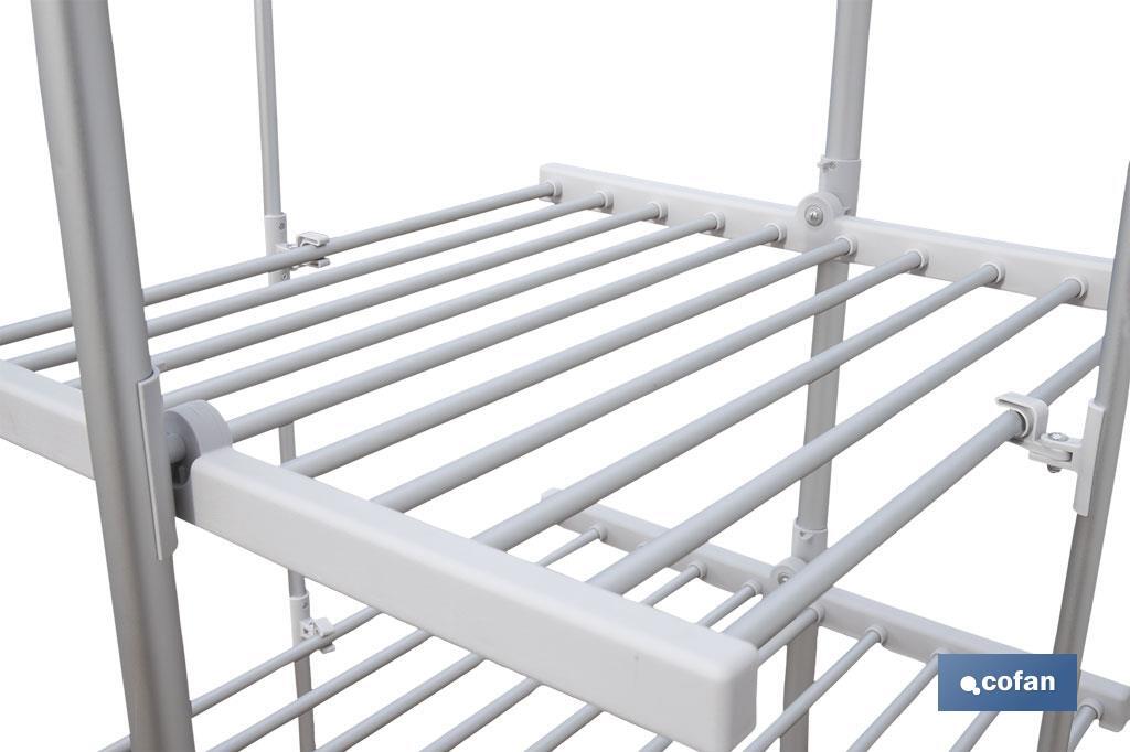 TENDEDERO ELECTRICO DE TORRE 300W CABLE 2 M MEDIDAS 73 X 68 X 1,48 M