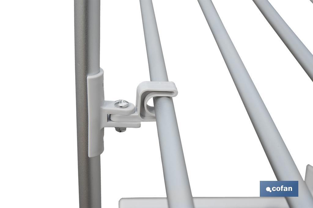 TENDEDERO ELECTRICO DE TORRE 300W CABLE 2 M MEDIDAS 73 X 68 X 1,48 M