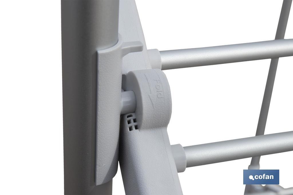 TENDEDERO ELECTRICO DE TORRE 300W CABLE 2 M MEDIDAS 73 X 68 X 1,48 M