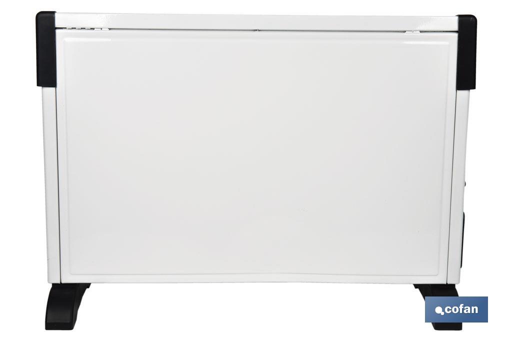 CONVECTOR CON TERMOSTATO REGULABLE 750/1250/2000 W
