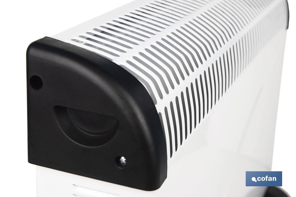 CONVECTOR CON TERMOSTATO REGULABLE 750/1250/2000 W