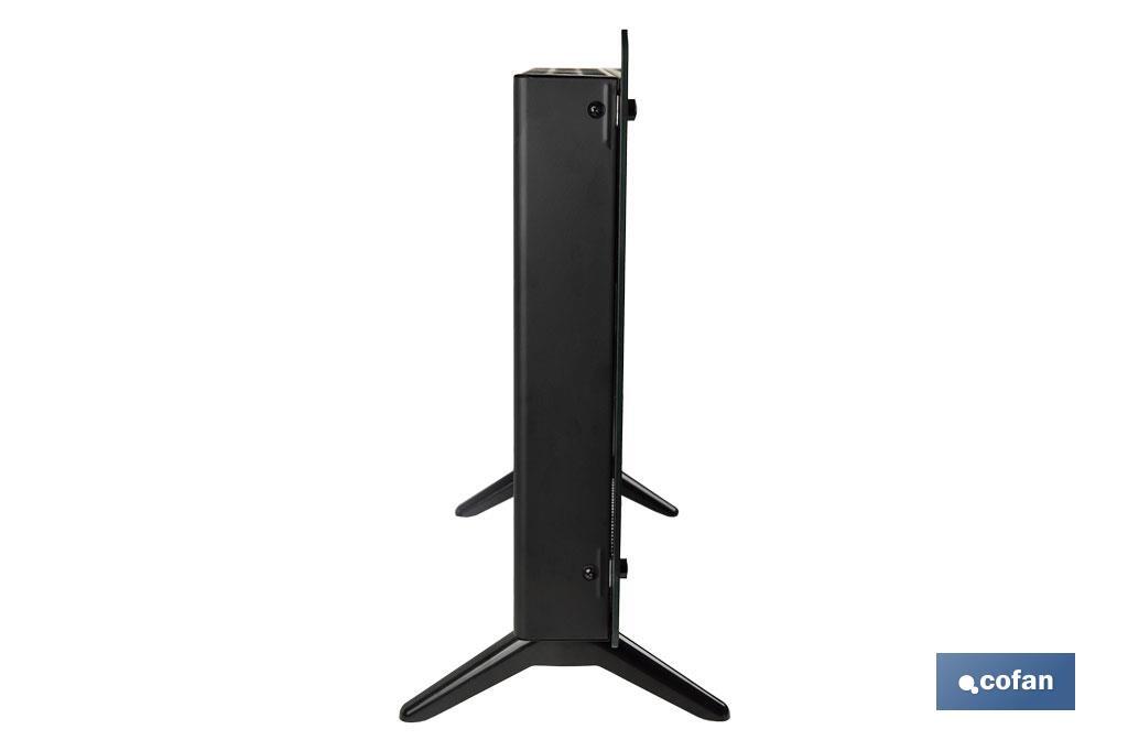 CONVECTOR DE PANEL DE VIDRIO PANTALLA LED 1500 W