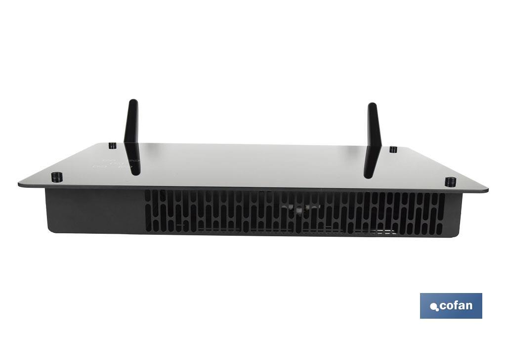 CONVECTOR DE PANEL DE VIDRIO PANTALLA LED 2000 W