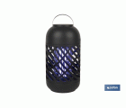 Lámpara LED antiinsectos | Potencia: 5 W | Descarga Eléctrica: 800-1000 V  | Área: 60 m² | Protégete contra los insectos