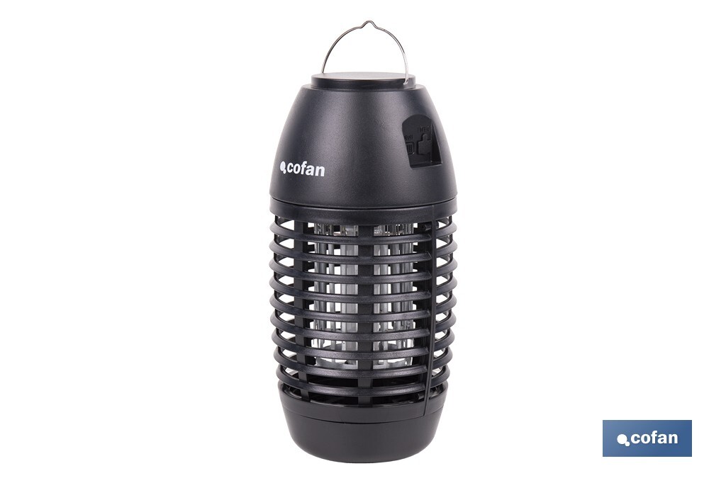 LAMPARA LED ANTIINSECTOS USB RECARGABLE