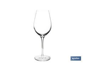 Pack de 6 copas jerezanas de cristal con tallo alto | Capacidad: 30 cl | Copas catavino para degustación