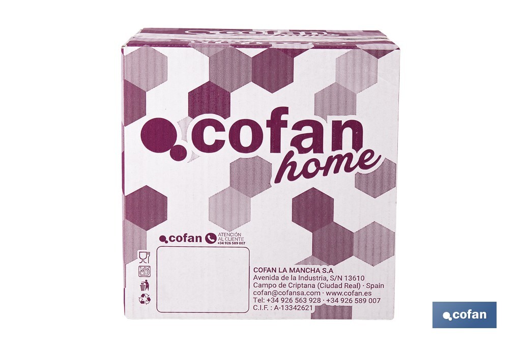 PACK DE 6 COPAS JEREZANA PIE ALTO 30 CL 21 CM