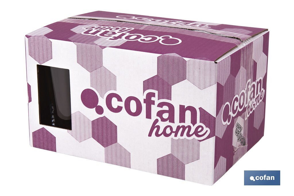 PACK 6 UDS VASO COMBINADO 47 CL BARMAN