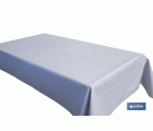 ROLLO DE MANTEL ANTIMANCHAS ESTERILLA GRIS 1,40 X 20 M