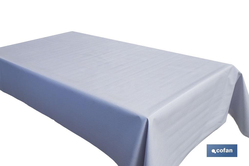 ROLLO DE MANTEL ANTIMANCHAS ESTERILLA GRIS 1,40 X 20 M