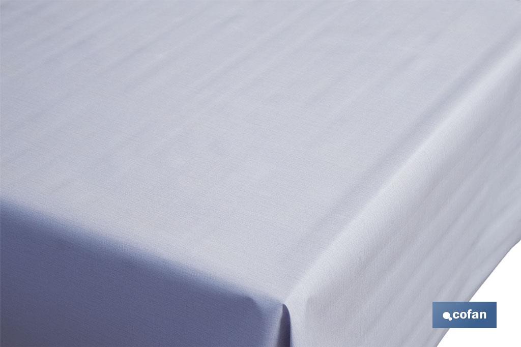 ROLLO DE MANTEL ANTIMANCHAS ESTERILLA GRIS 1,40 X 20 M