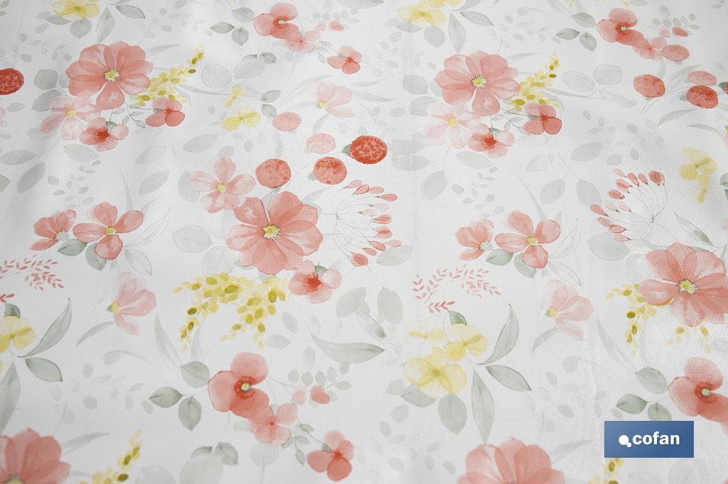 ROLLO DE HULE DISEÑO CORAL1,40 X 20 M