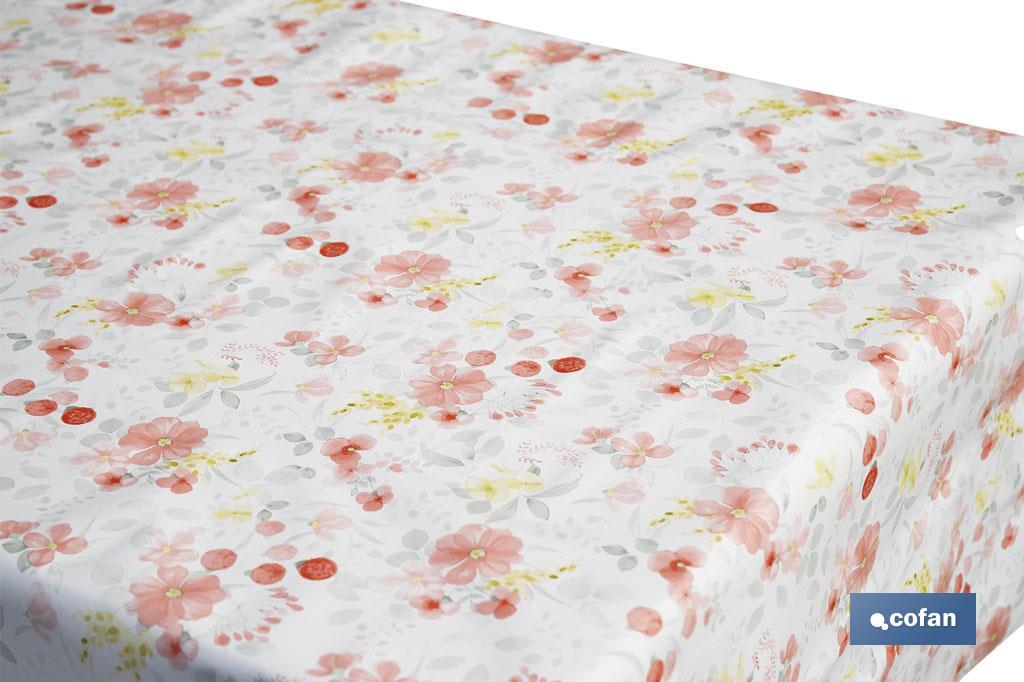 ROLLO DE HULE DISEÑO CORAL1,40 X 20 M