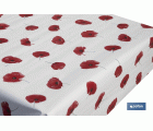 ROLLO DE HULE DISEÑO AMAPOLAS 1,40 X 20 M