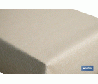 ROLLO DE MANTEL ANTIMANCHAS RESINADO TEXTURA BEIGE 60 % ALGODÓN, 40 % POLIÉSTER 1,40 X 20 M