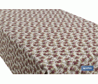 Rollo de mantel antimanchas | Estampado de rosas | Materiales: algodón y poliéster | Fácil de limpiar | Medidas: 1,40 x 25 m