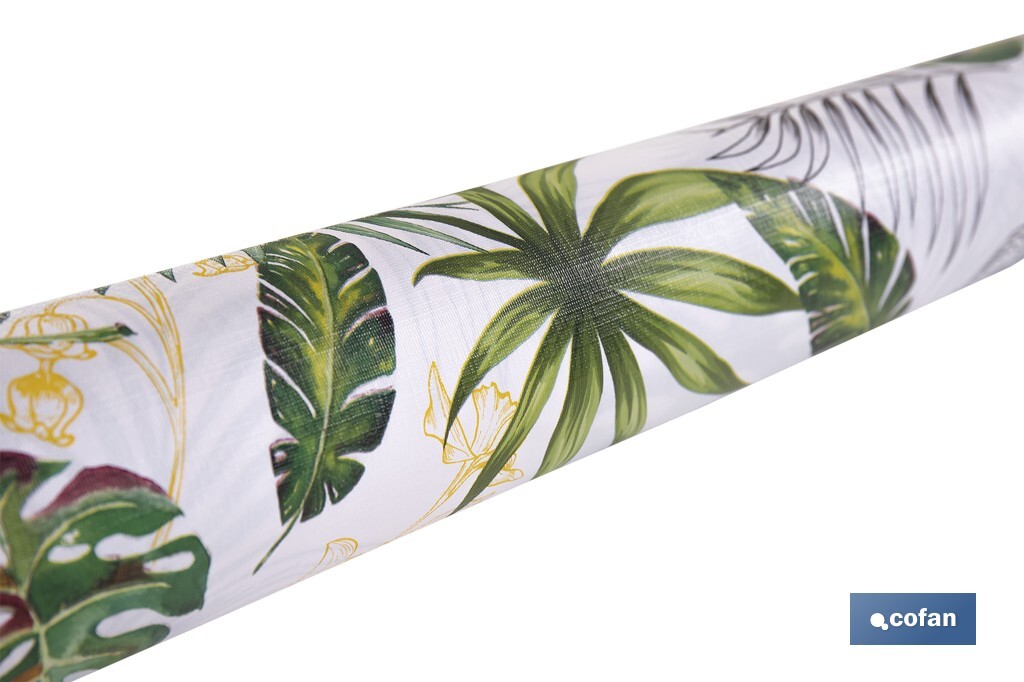 ROLLO DE HULE DISEÑO AMAZONICA 1,40 X 25 M