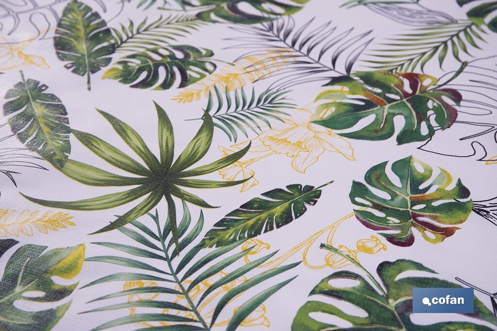 ROLLO DE HULE DISEÑO AMAZONICA 1,40 X 25 M