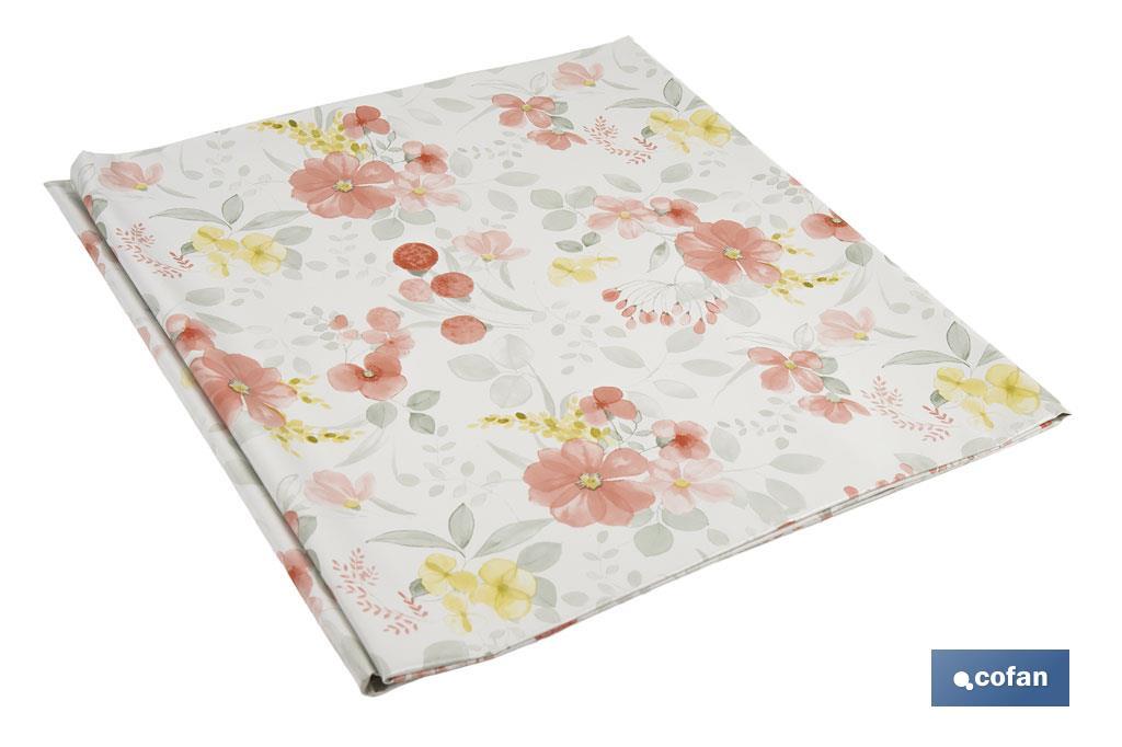 HULE  ANTIMANCHAS  CORAL 1,40 X1,40 M