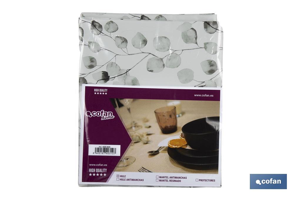 HULE ANTIMANCHAS  EUCALIPTO  1,40 x  1,40 M