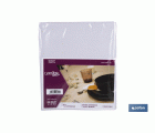 MANTEL ANTIMANCHAS ESTERILLA GRIS   1,40 X 1,40