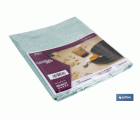 MANTEL ANTIMANCHAS RESINADO TURQUESA   1,40 X1,40M