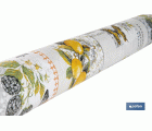 ROLLO DE HULE DISEÑO LIMONES 1.40 X 25 M