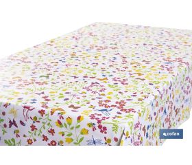 Rollo de hule de mariposas | Impermeable | Protección y estilo para la mesa