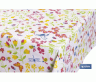 ROLLO DE HULE DISEÑO MARIPOSA 1,40 X 25 M