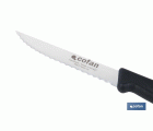 PACK DE 25  CUCHILLOS DE COCINA MICRODENTADO 10,5 cm