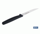 PACK DE 25  CUCHILLOS DE COCINA MICRODENTADO 10,5 cm