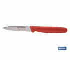 PACK DE 3 CUCHILLOS PUNTILLA COLOR ROJO VERDE AZUL 8.5 CM
