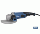 Amoladora angular de 2400W | Amoladora angular Ø230MM de arranque progresivo