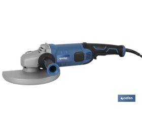 Amoladora angular de 2400W | Amoladora angular Ø230MM de arranque progresivo