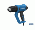 Pistola de aire caliente LCD digital display 2000W |Temperatura regulable 50 hasta 650°| Pantalla digital