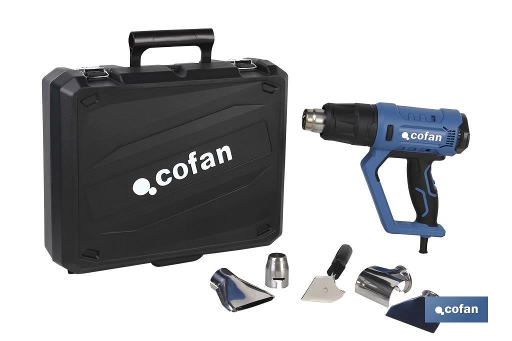 PISTOLA DE AIRE CALIENTE CON LCD DIGITAL DISPLAY 2000 W