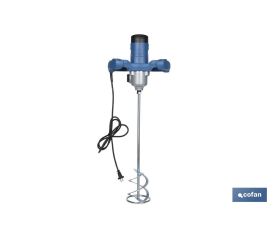 Mezclador eléctrico | Agitador M14 | Varilla mezcladora incluida | 2 velocidades | Potencia: 1400 W