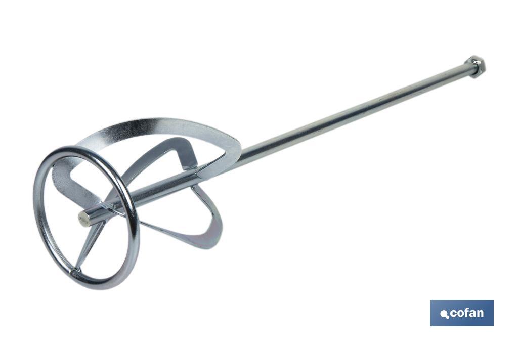 VARILLA MEZCLADORA MORTERO Ø120 600 MM M14