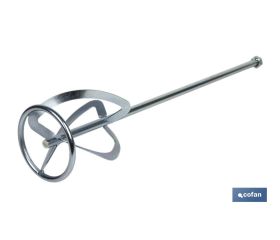 VARILLA MEZCLADORA MORTERO Ø120 600 MM M14