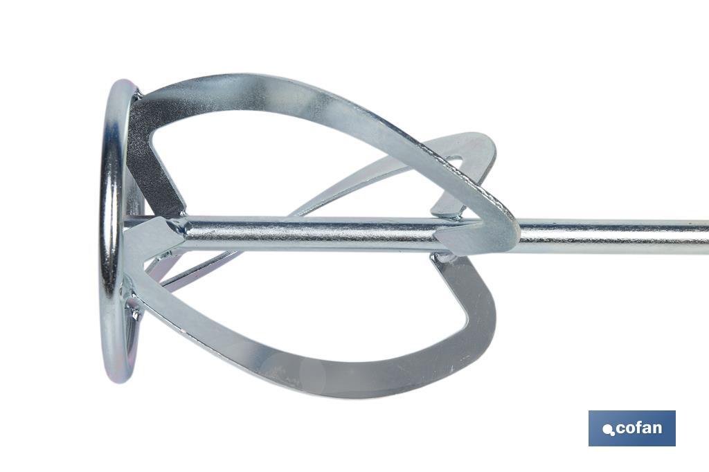 VARILLA MEZCLADORA MORTERO Ø120 600 MM M14