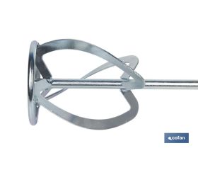 VARILLA MEZCLADORA MORTERO Ø120 600 MM M14