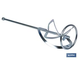 VARILLA MEZCLADORA MORTERO Ø140 600 MM M14