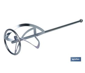 VARILLA MEZCLADORA MORTERO Ø140 600 MM M14