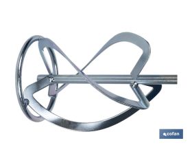 VARILLA MEZCLADORA MORTERO Ø140 600 MM M14